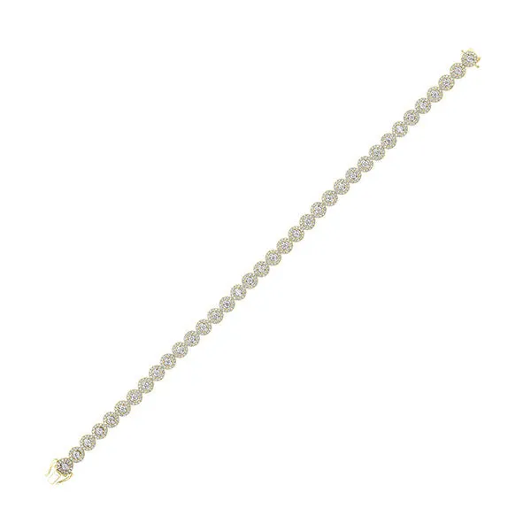 14KT YELLOW GOLD DIAMOND (2CTW) BRACELET