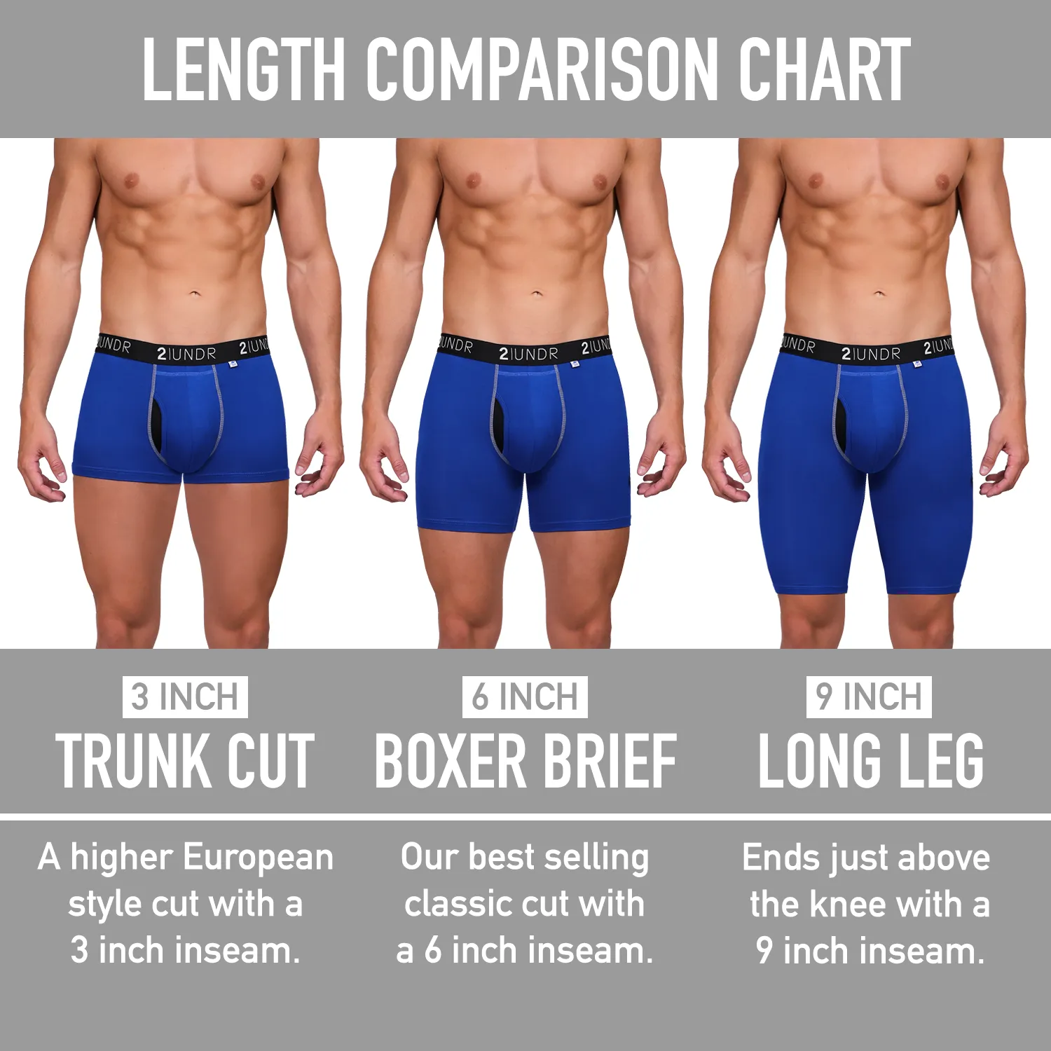 2UNDR Swing Shift Boxer Brief In Surf Bus