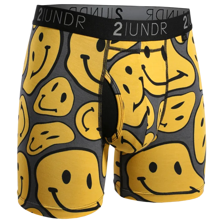 2UNDR Swing Shift Boxer Brief Smiley