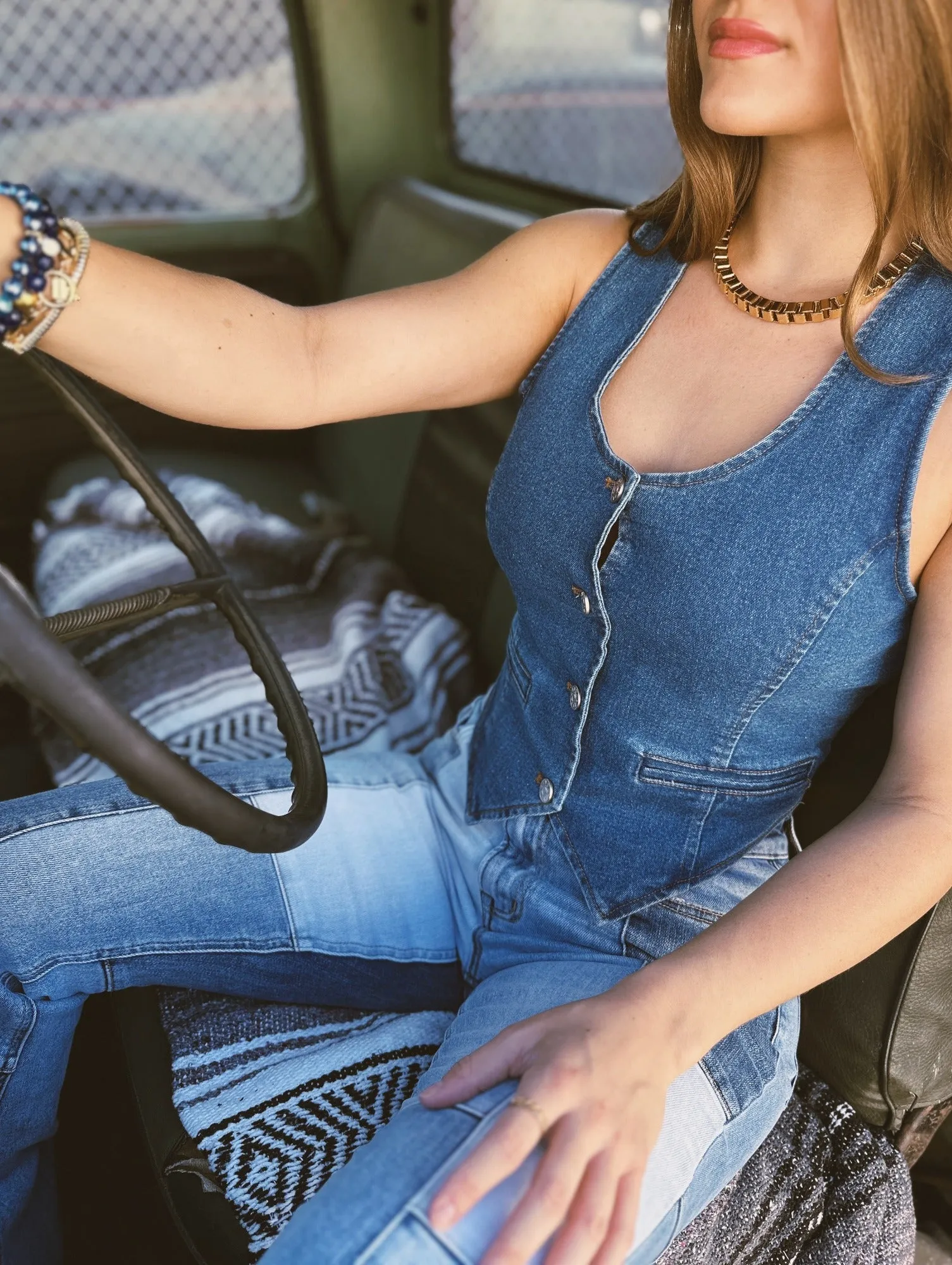 Abbey Road Denim Vest