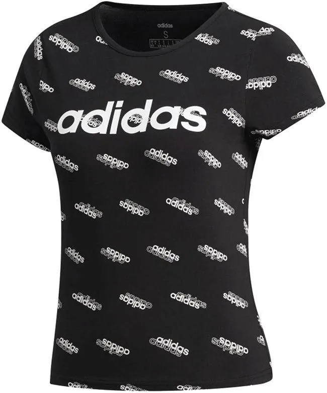 Adidas Womens Favourite T Shirt Black White