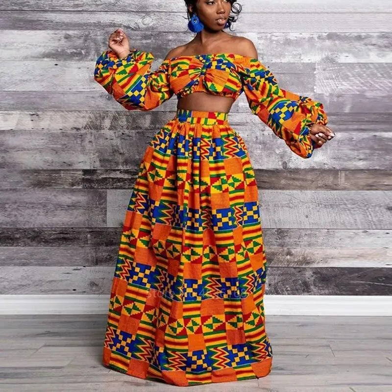 African Print Crop Tops