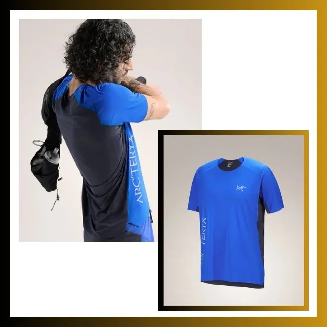 ARC'TERYX  |Short Sleeves Logo Outdoor T-Shirts