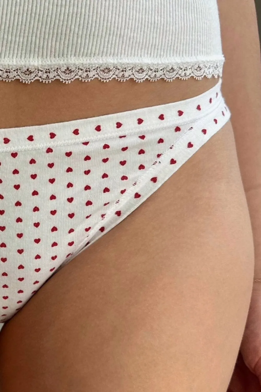 Basic Heart Underwear