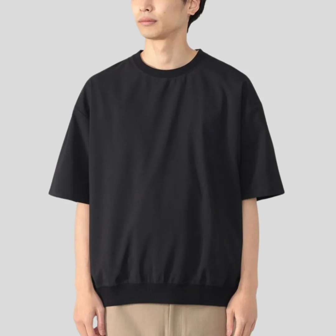 BEAMS  |Plain Cotton Short Sleeves T-Shirts