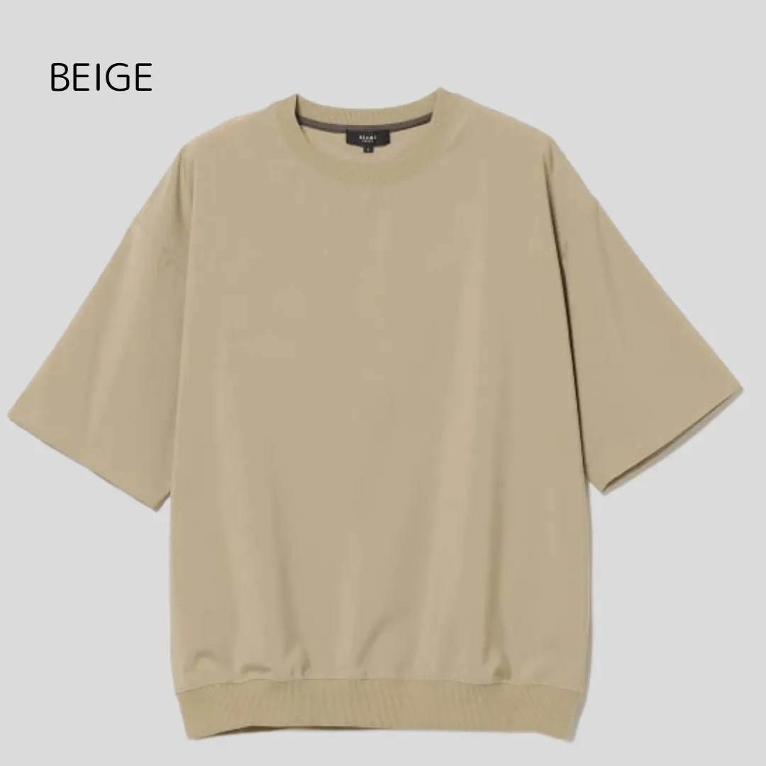 BEAMS  |Plain Cotton Short Sleeves T-Shirts