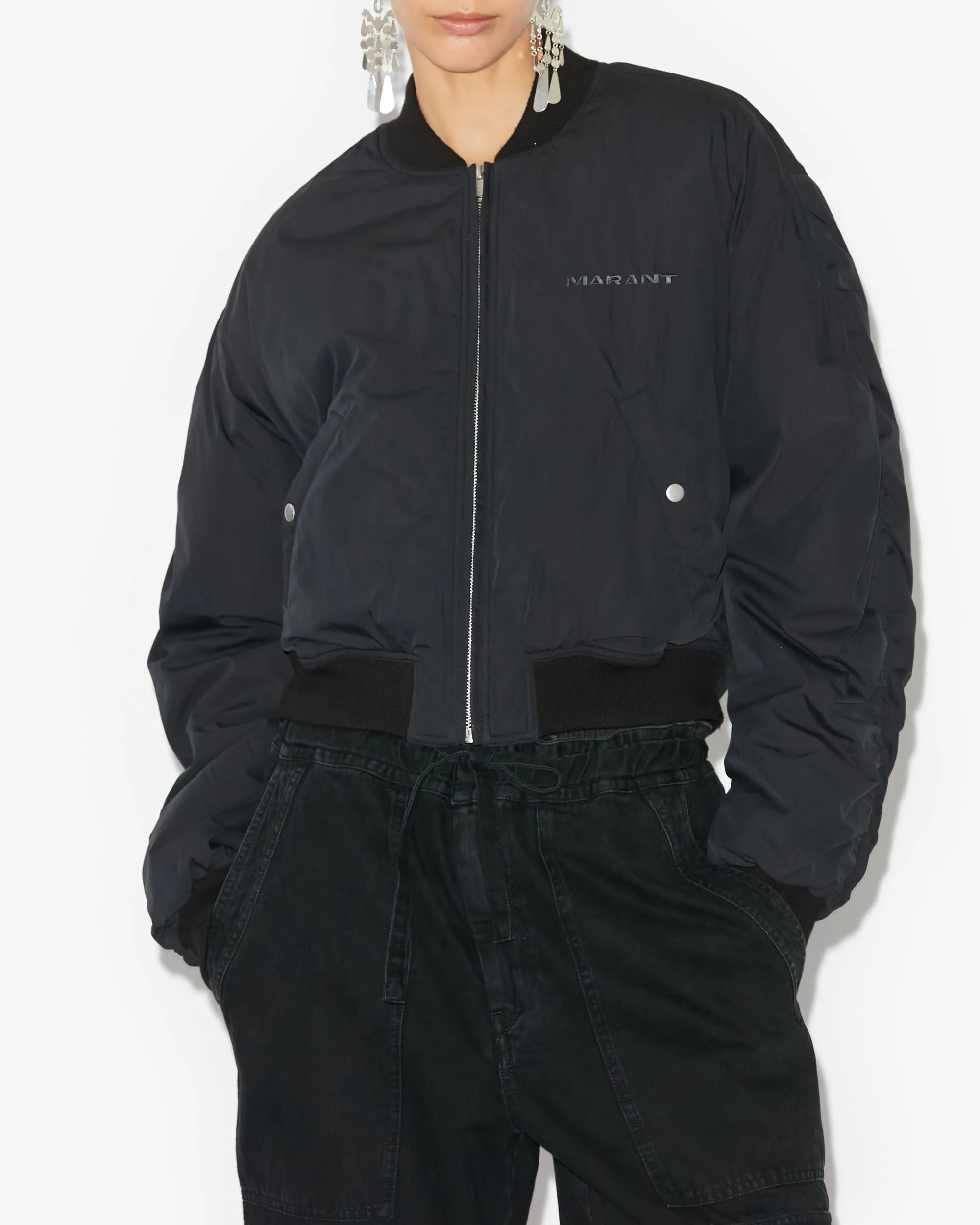 Bessime Jacket in Faded Black