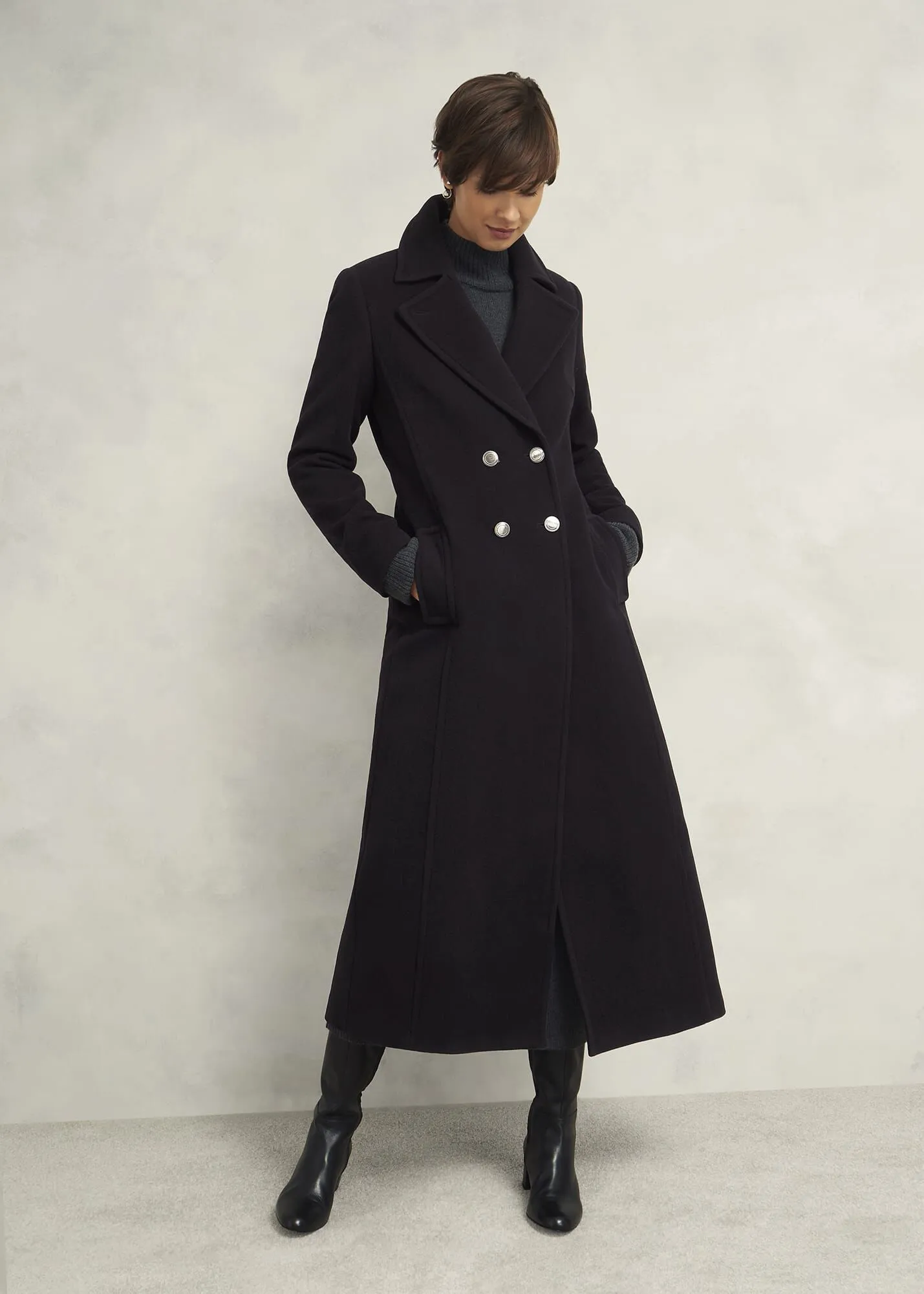 Brittany Wool Blend Coat 