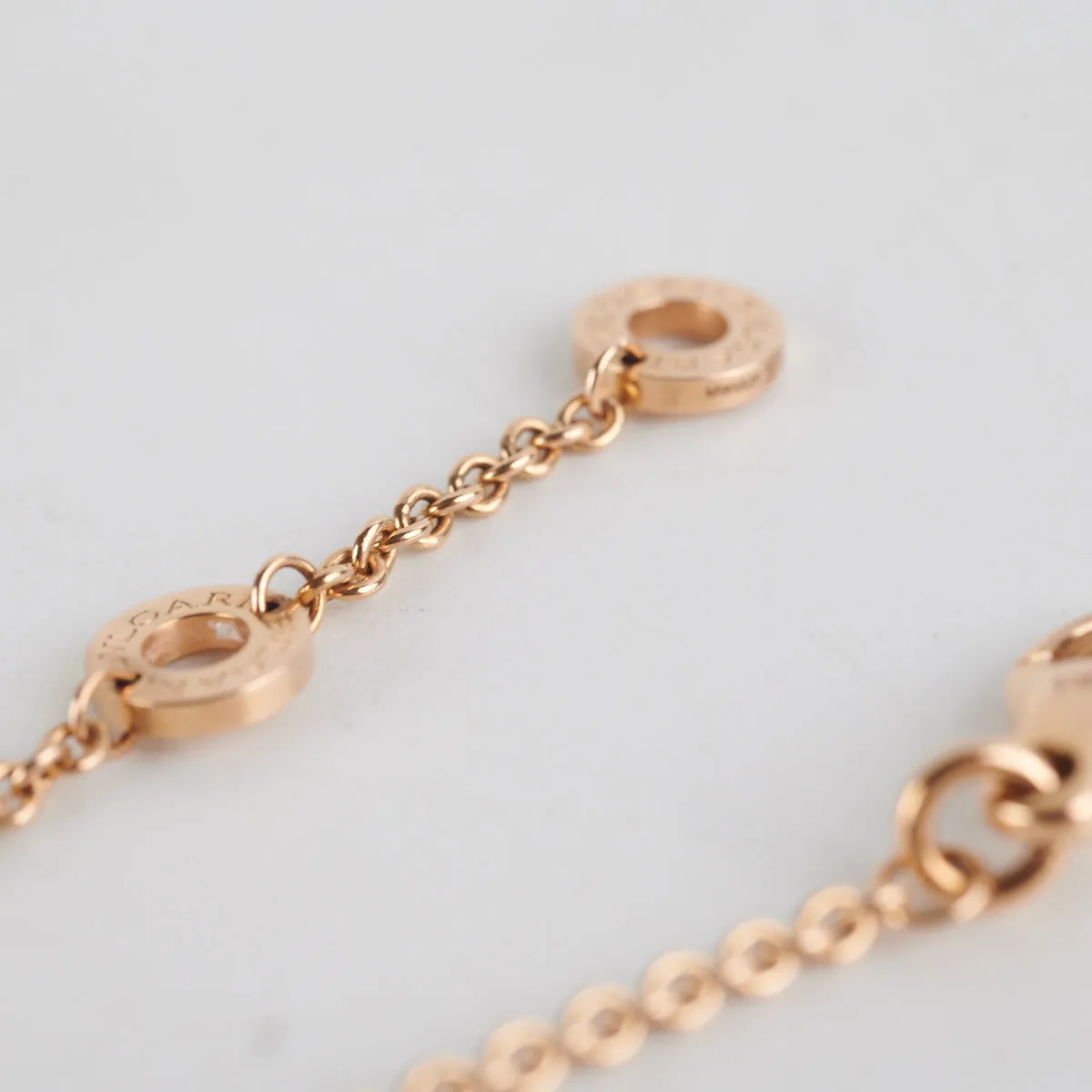 Bvlgari B.Zero1 Bracelet Diamond Rose Gold