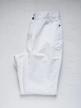 CK White High Rise Jeans