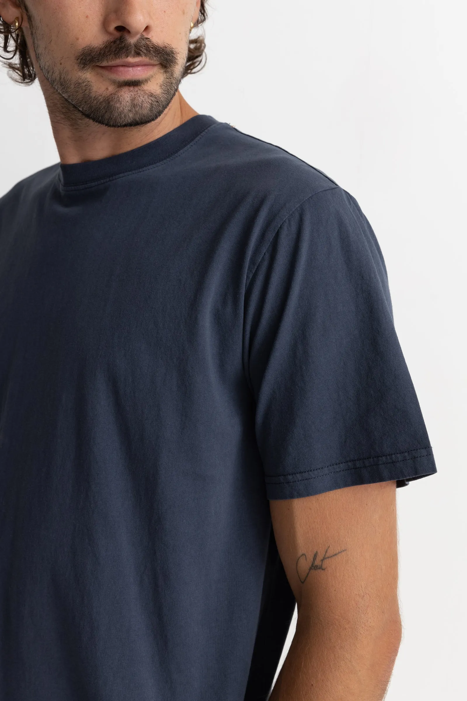 Classic Vintage Tee Worn Navy