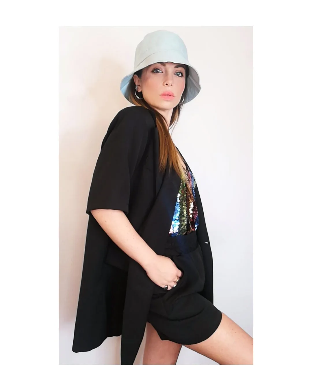 Coor Set Blazer & Shorts: NERO o CREMA!