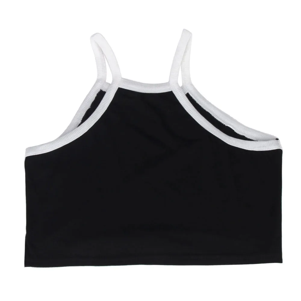 Crop Top Cropped Vintage Tops Tank Bustier Tanks Sleeveless Vest Wrapped Chest Shirt Women Casual Tank Tops