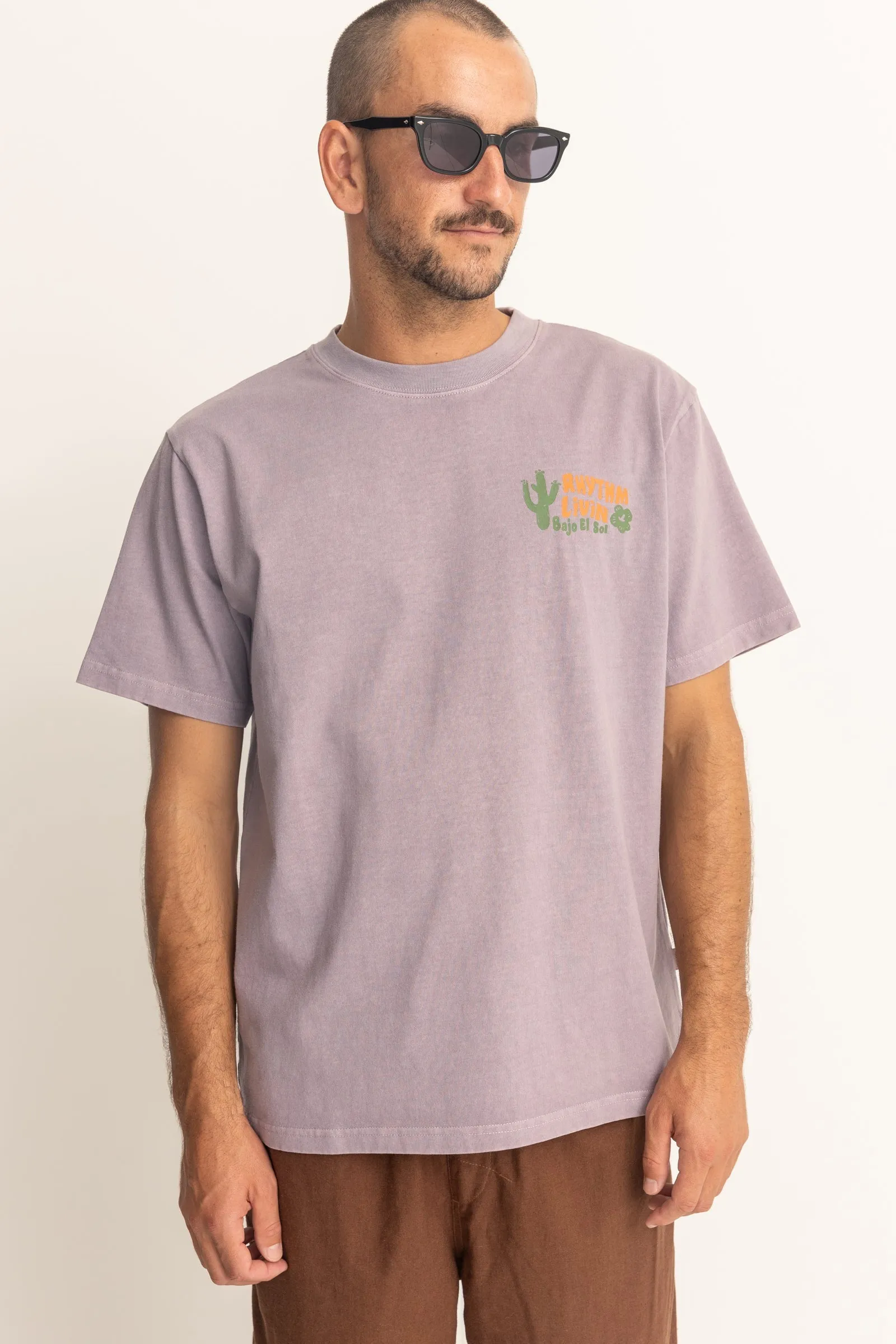 Desert Vintage Ss T Shirt Plum