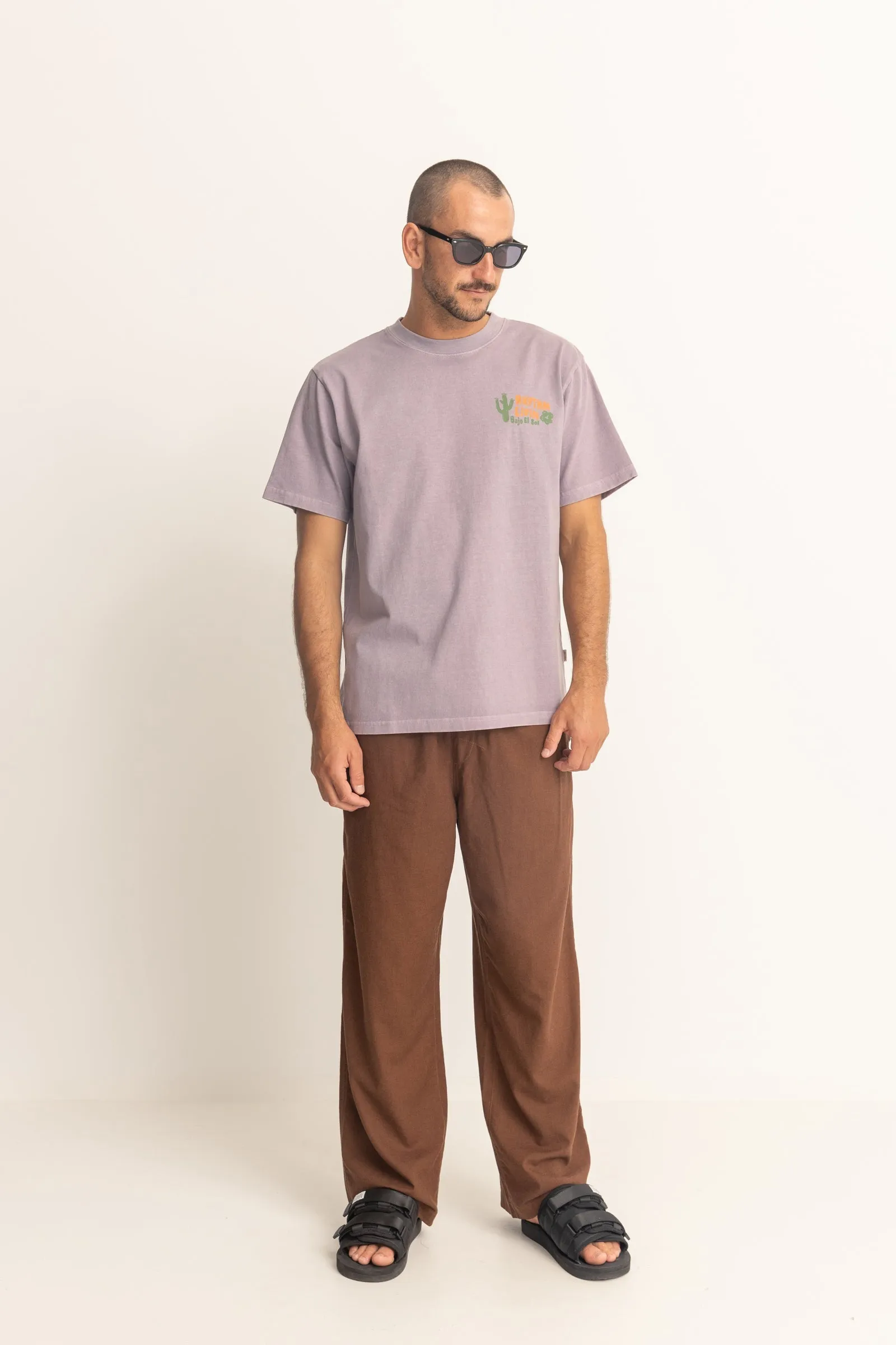 Desert Vintage Ss T Shirt Plum