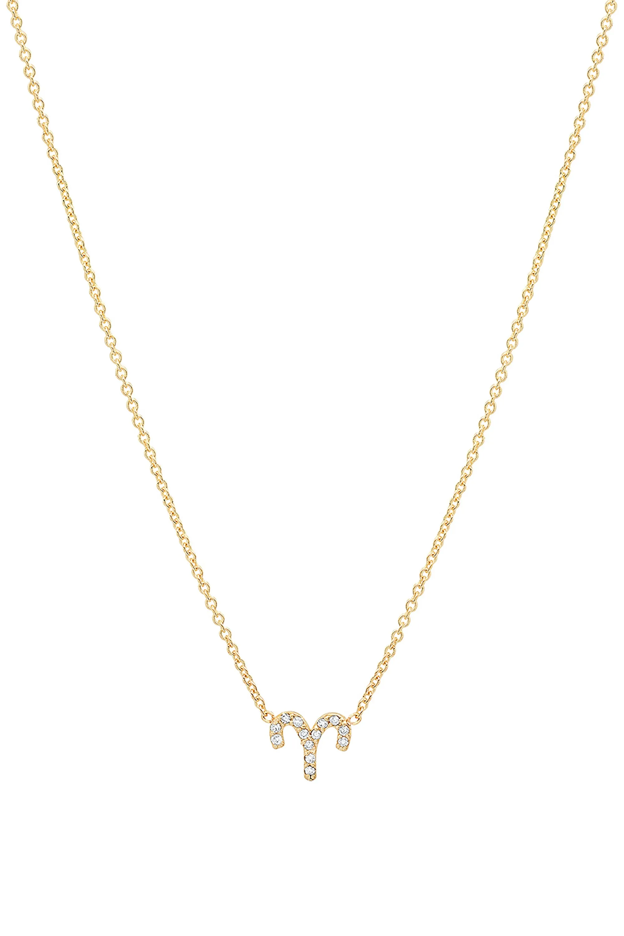 Diamond Aries Necklace