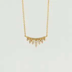 Diamond Bar Necklace