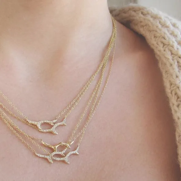 Diamond Branch Necklace