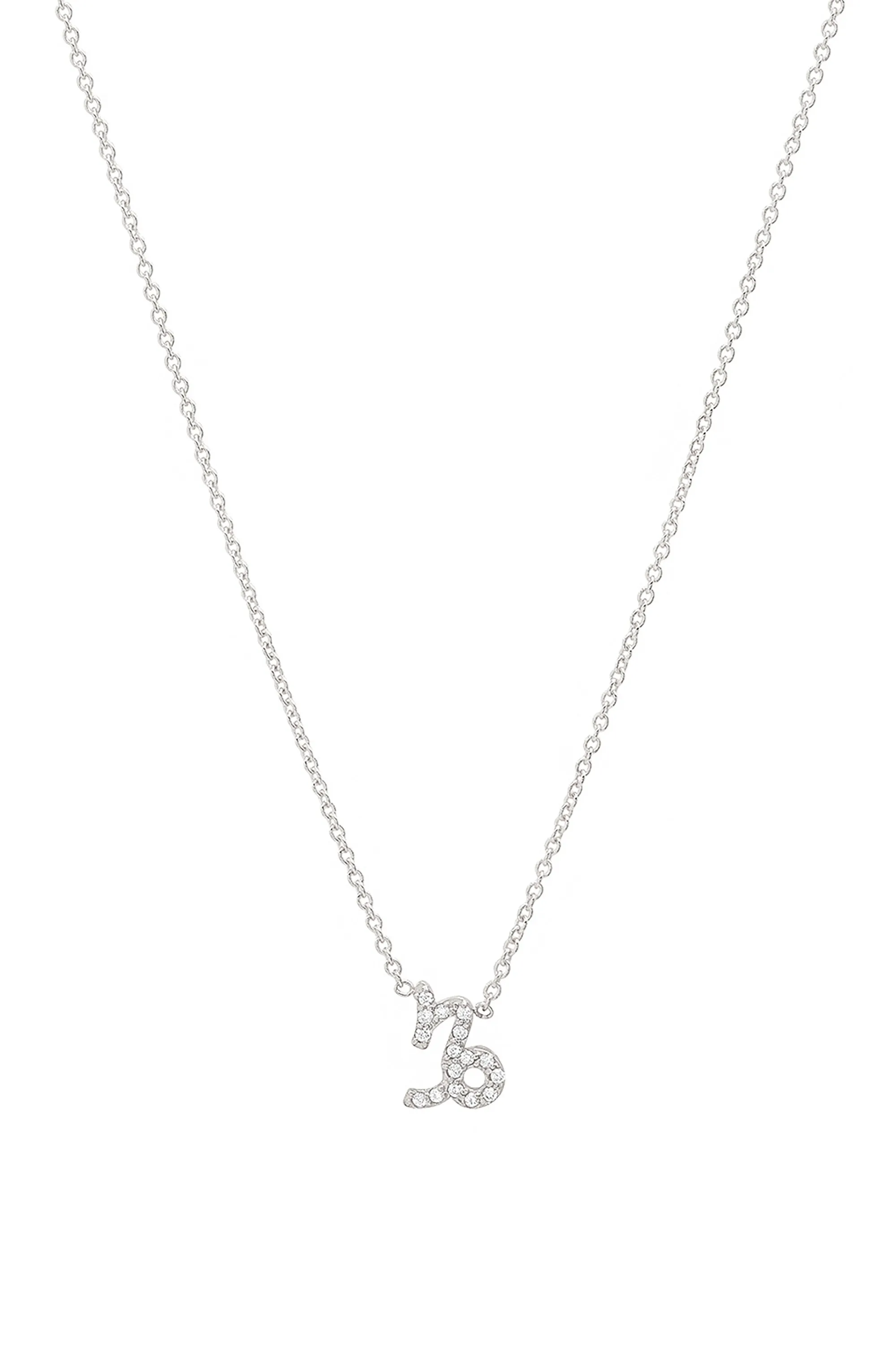 Diamond Capricorn Necklace