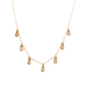 Diamond Drop Necklace