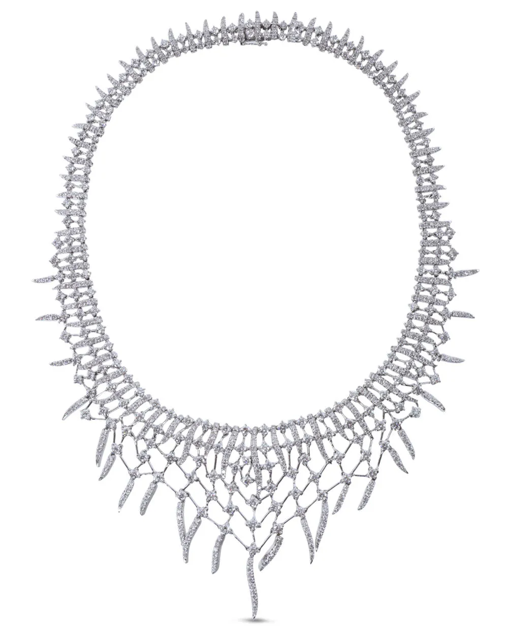 Diamond Fringe Necklace