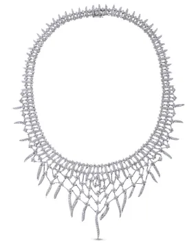 Diamond Fringe Necklace