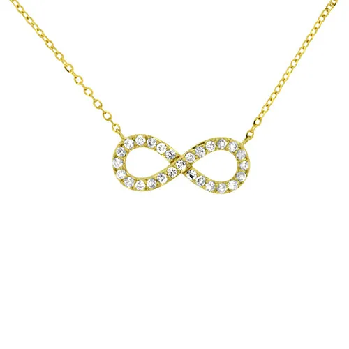 Diamond Infinity Necklace