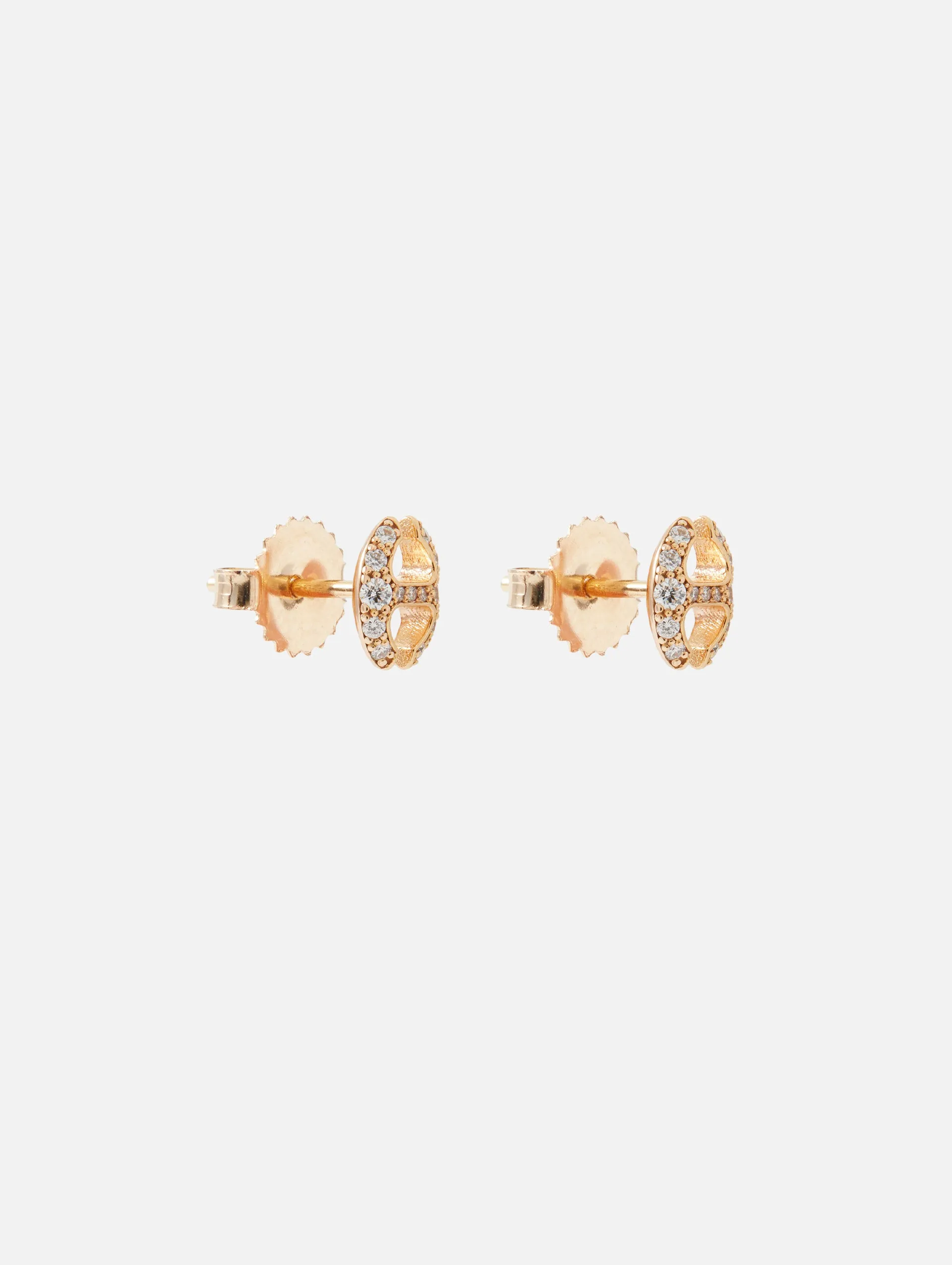 Diamond Link Studs