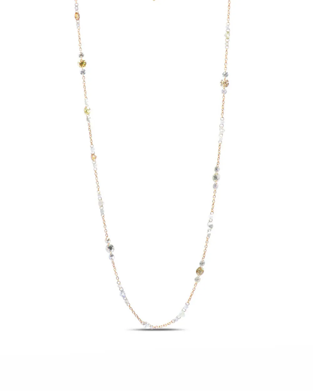 Diamond Sequin Necklace