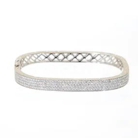 Diamond Slim Bangle