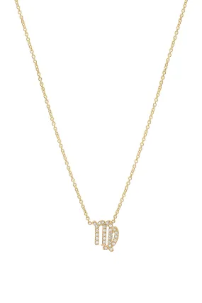 Diamond Virgo Necklace