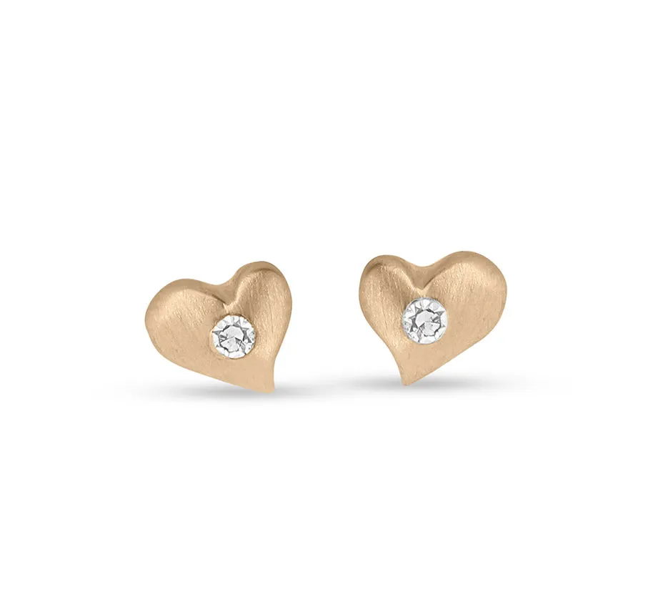 Diamond@Heart Tiny Studs