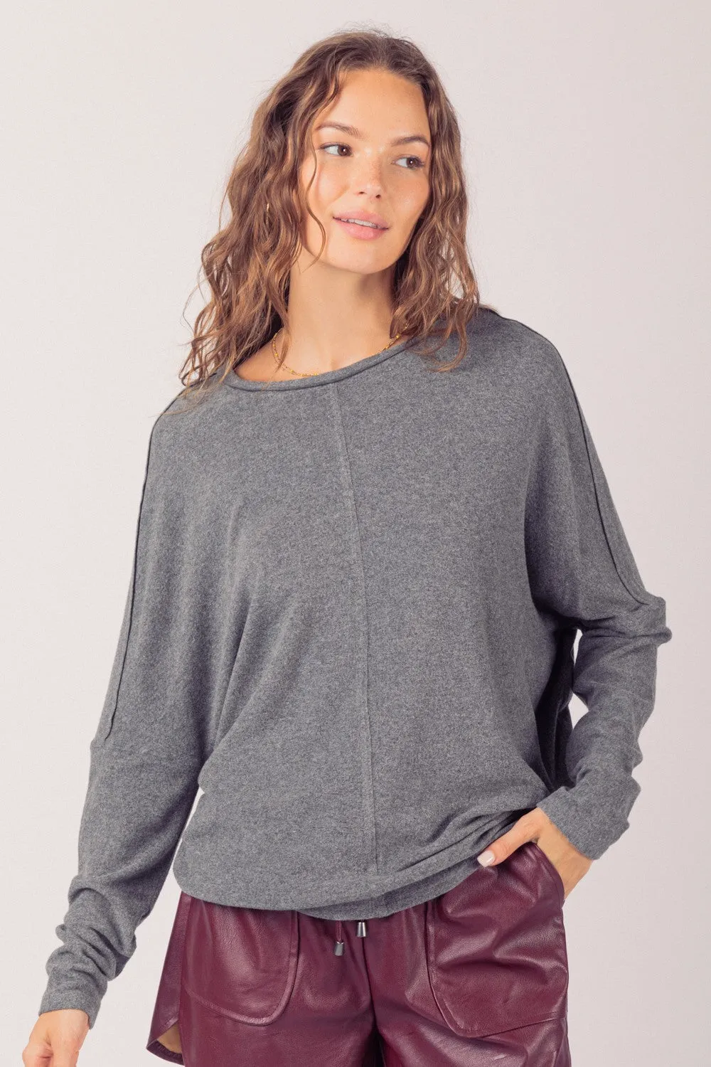 Dolman Oversized Comfy Top - 2 Colors