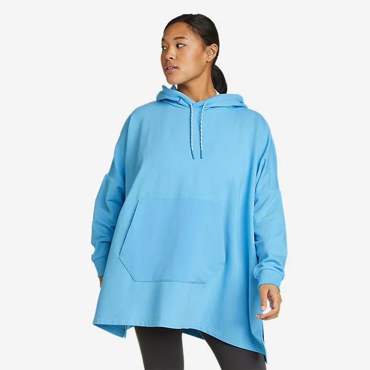 Eddie Bauer Women's Cozy Camp Anorak Jacket - Misty Blue