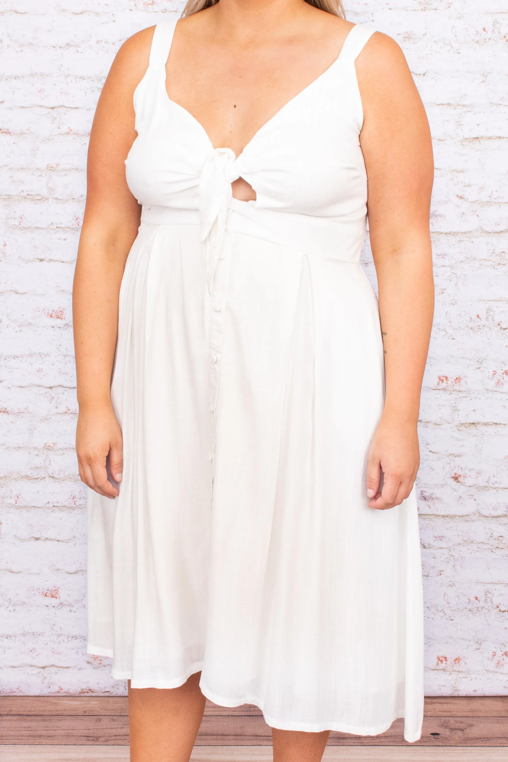 Effortlessly Elegant Dress, Ivory