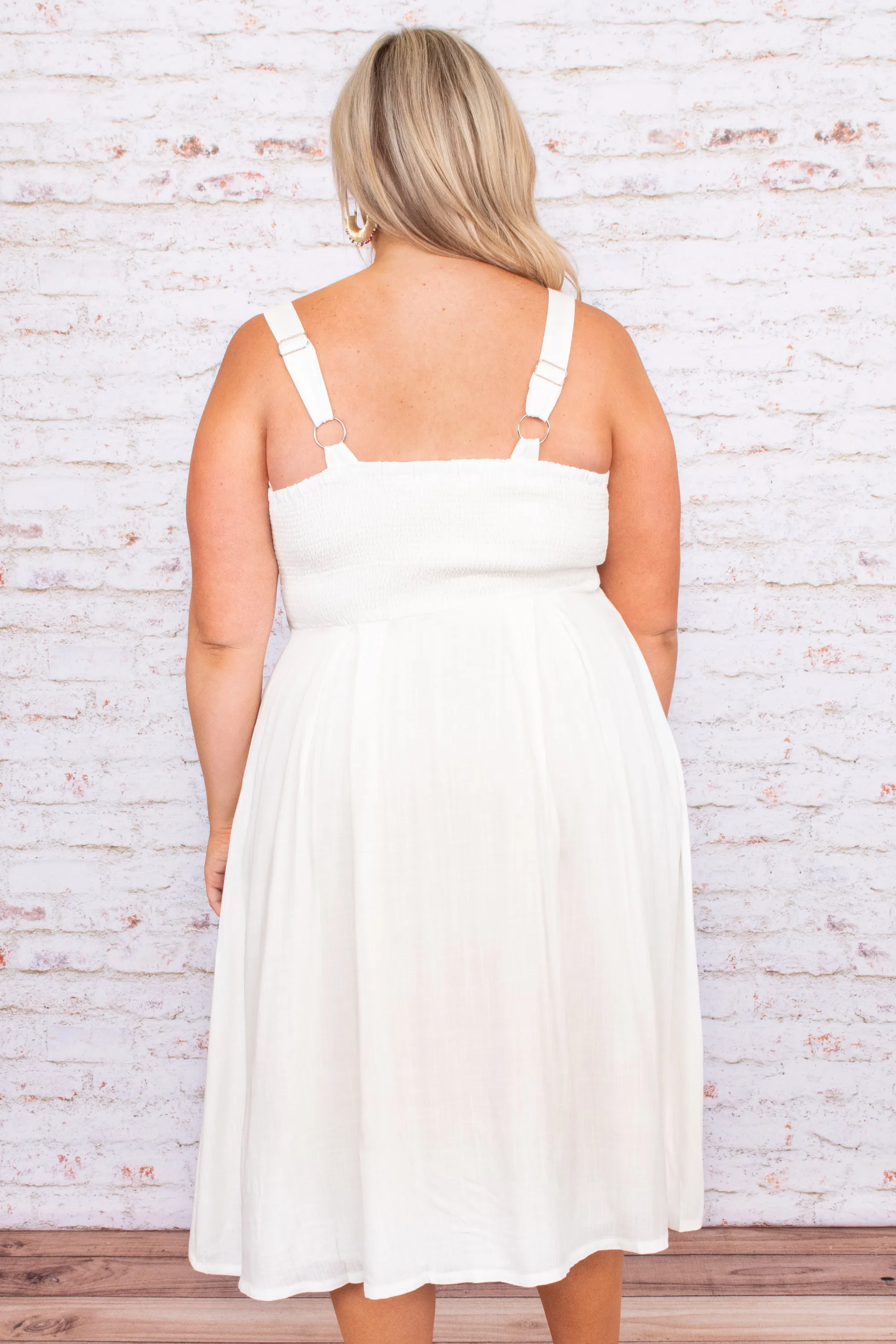 Effortlessly Elegant Dress, Ivory