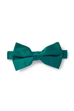 Emerald Green Satin Bow Tie