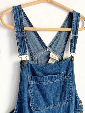 FadedGLory Raw Edge Dress Overalls