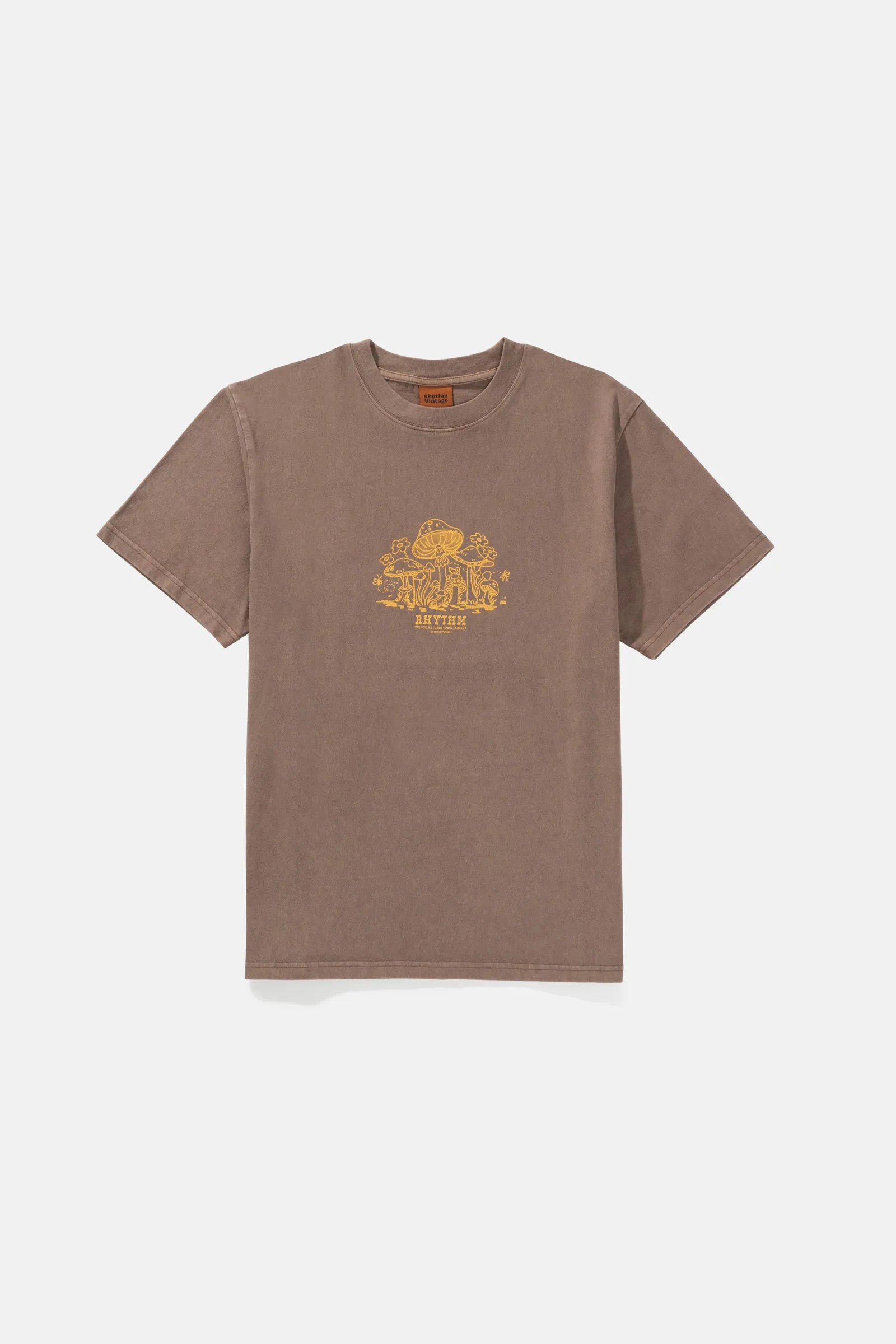 Fanclub Vintage Ss T-Shirt Brown