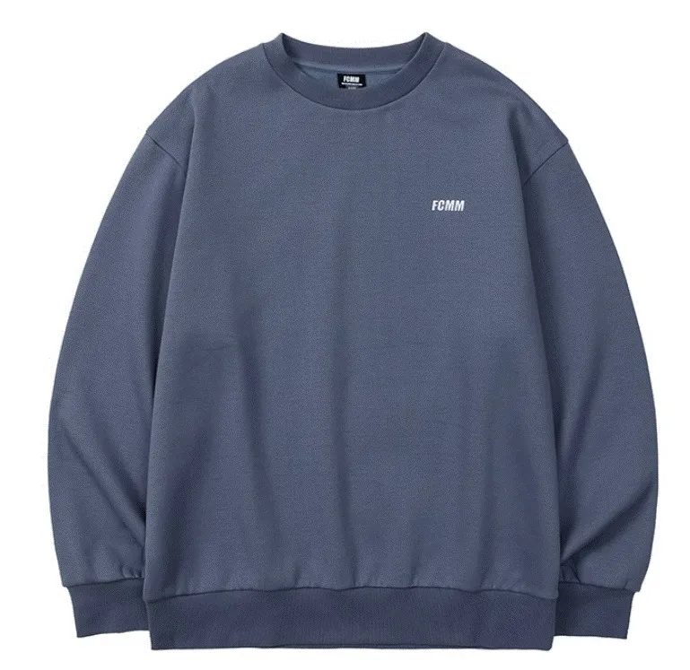 FCMM  |Unisex Street Style Long Sleeves Plain Cotton Logo