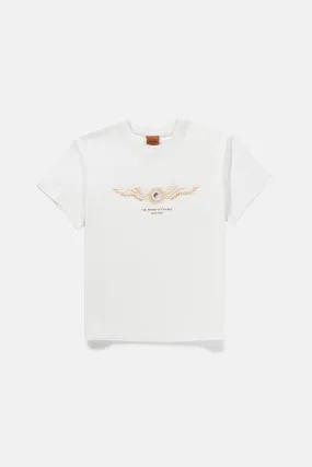 Flyer Band Ss T-Shirt Vintage White