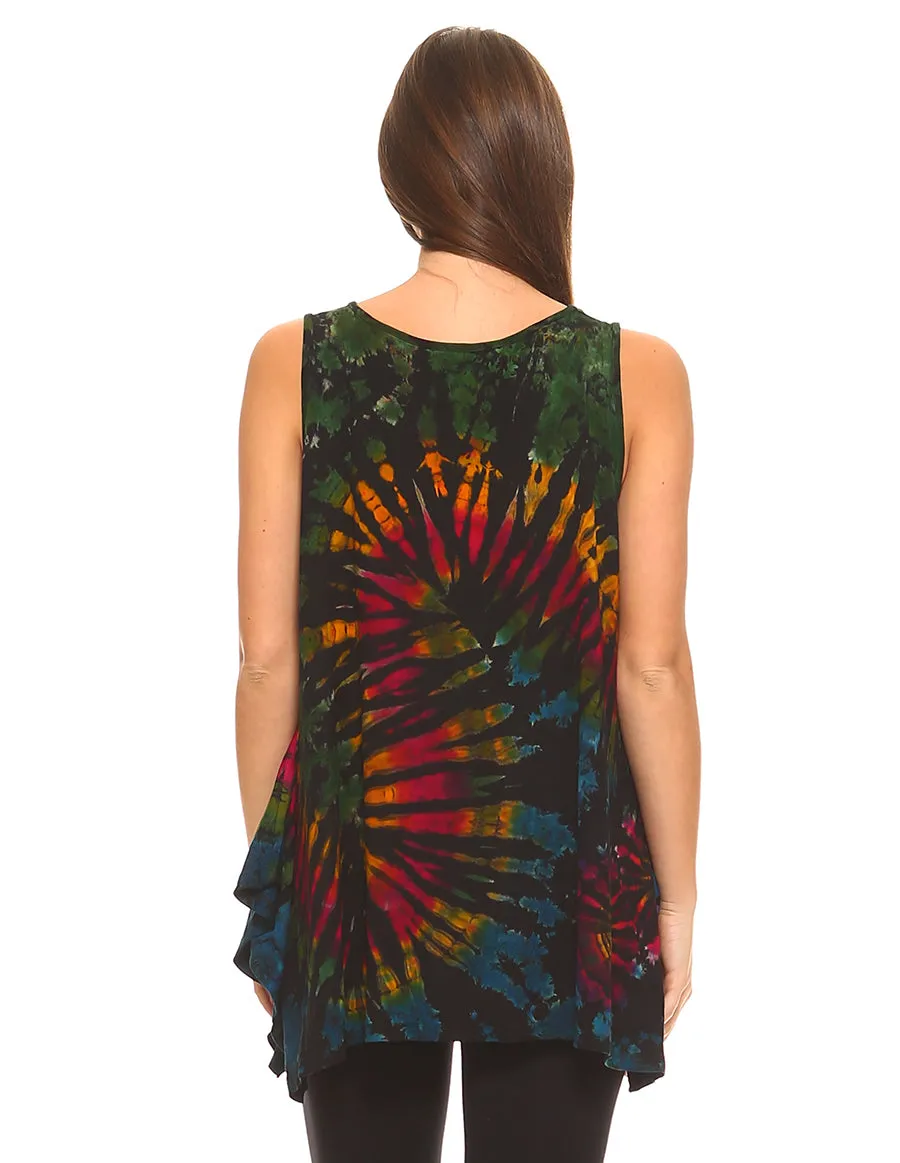 Full Tie Dye Relaxed Tank