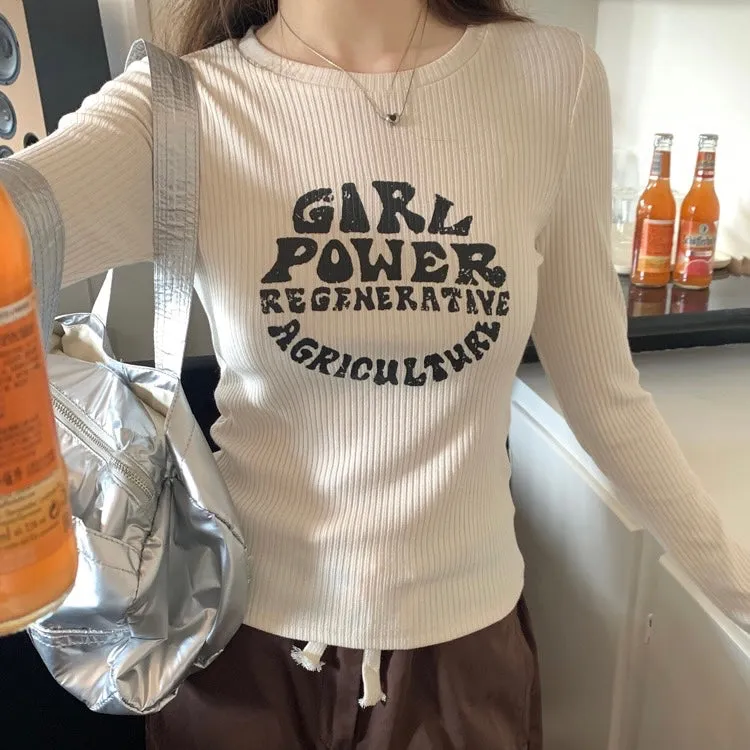 Girl Power Knit Top