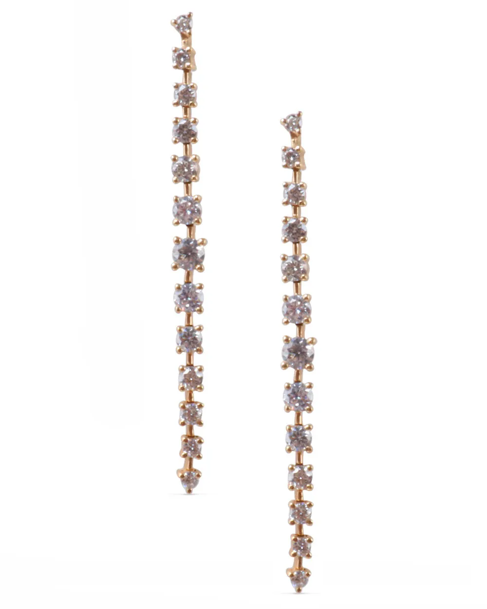 Hanging Diamond Earrings