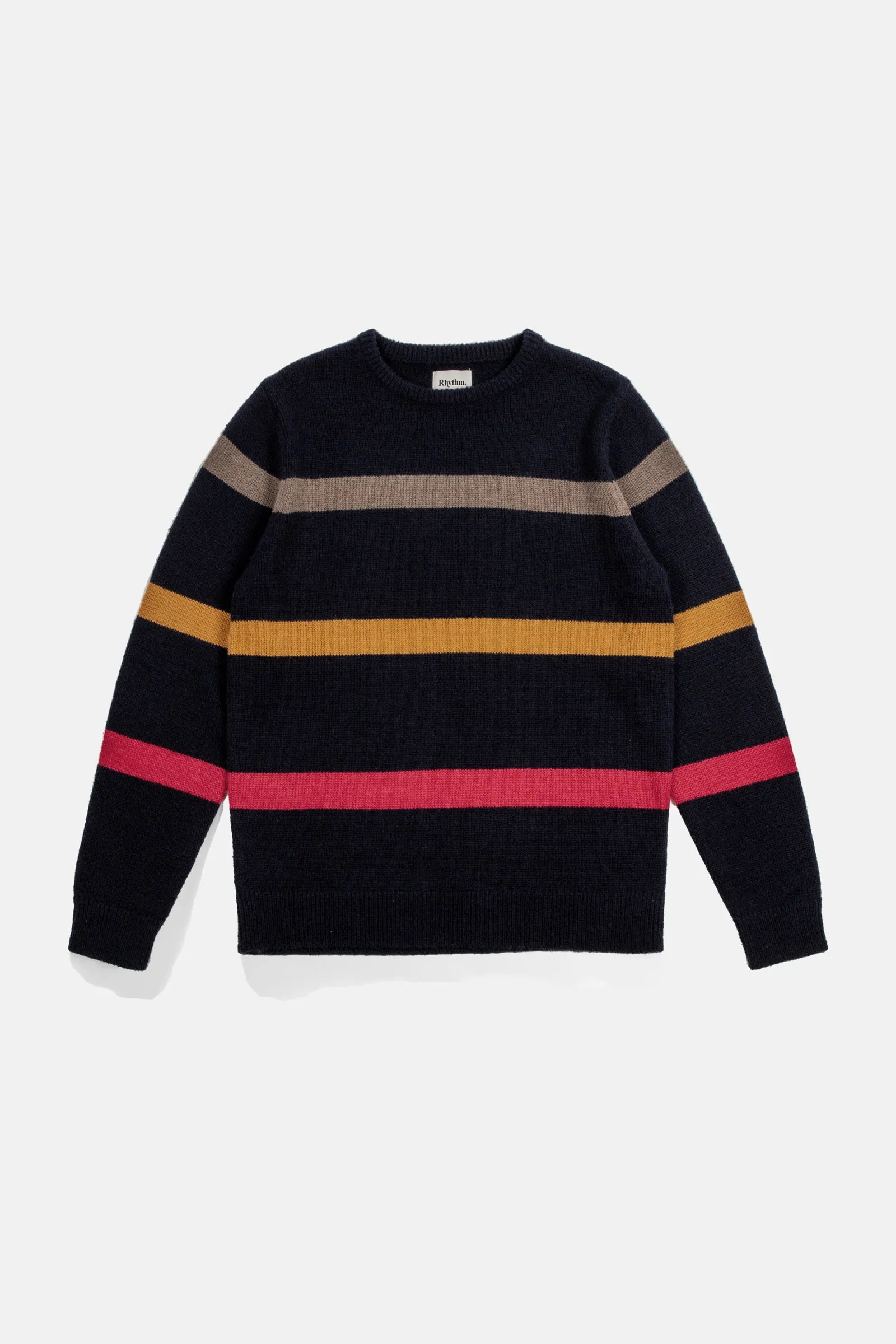 Holiday Stripe Knit Navy