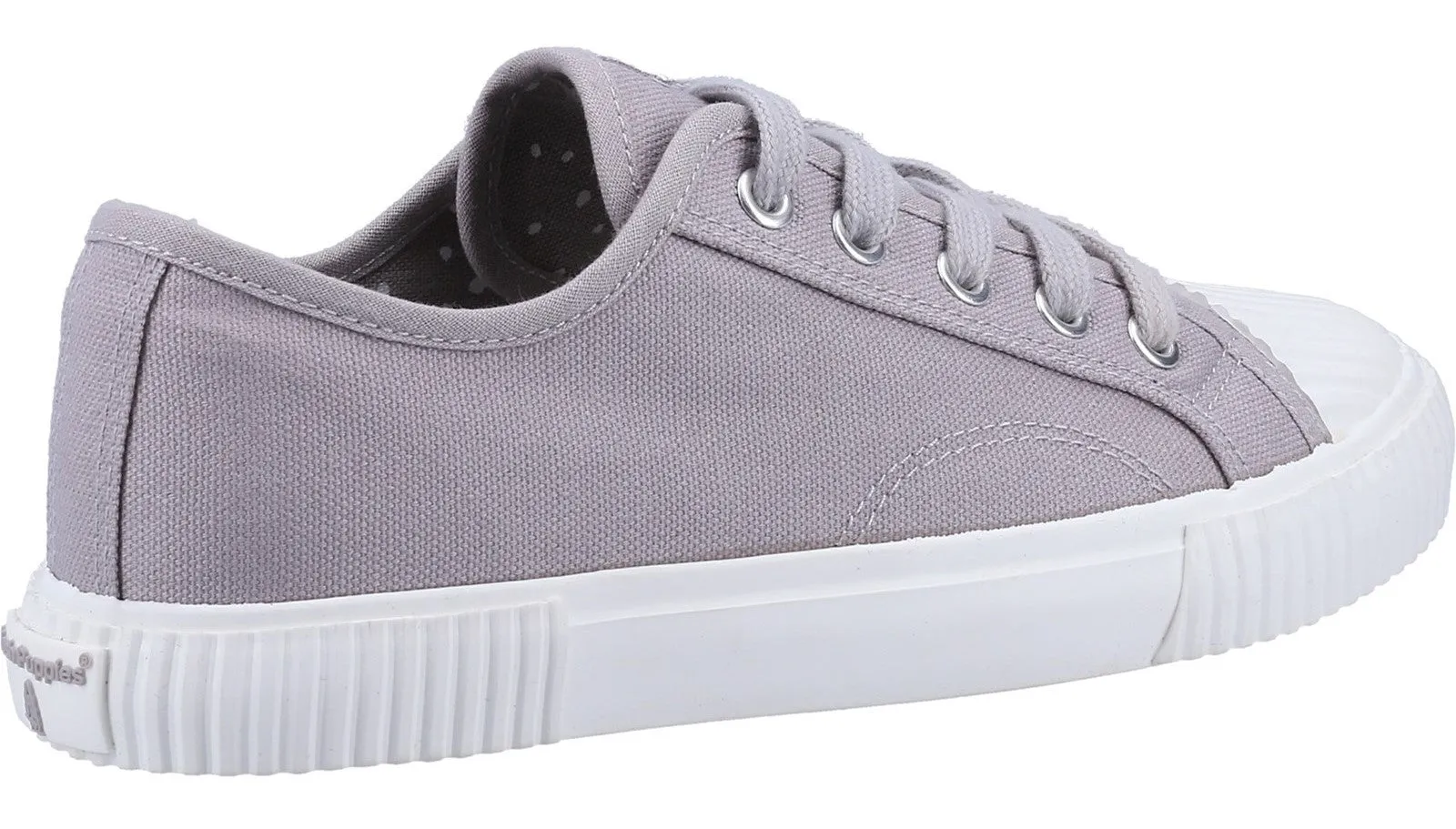 Hush Puppies Brooke Womens Lace Up Canvas Trainer