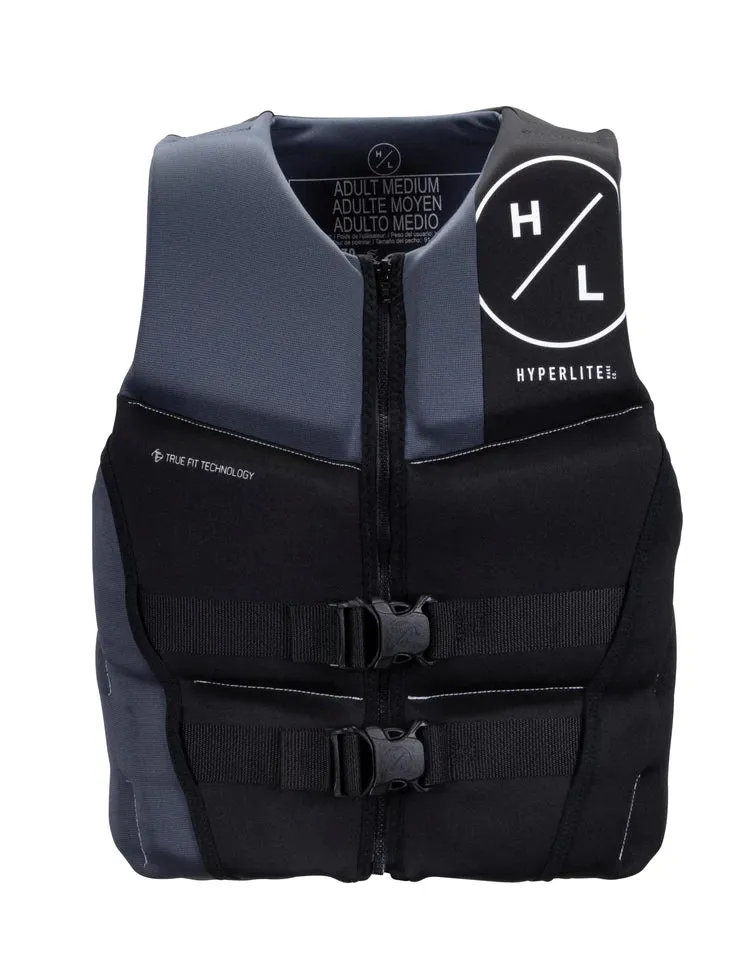 HYPERLITE PRIME CGA LIFE JACKET IN ASH / BLACK Large