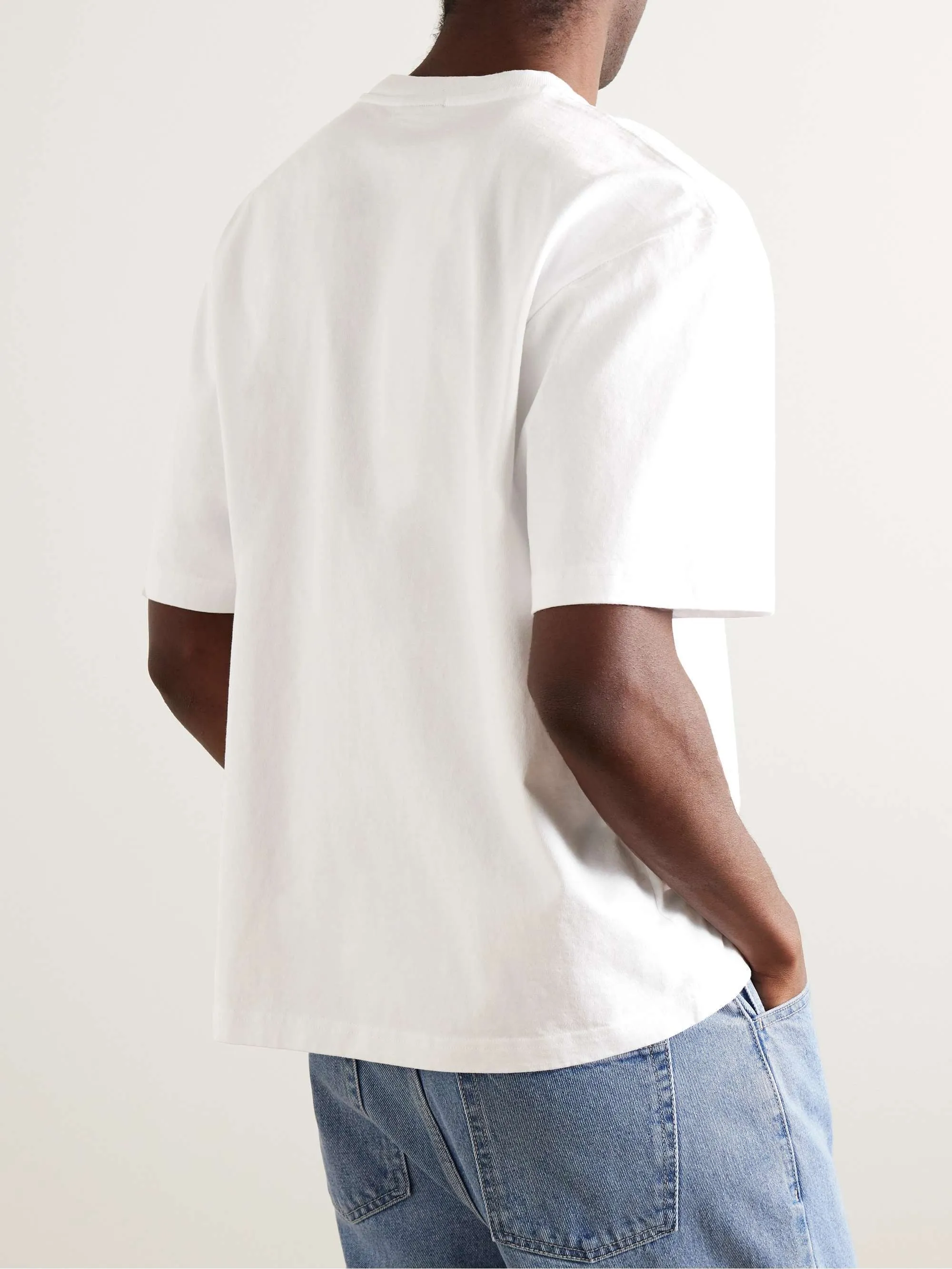 JACQUEMUS  |Cotton Short Sleeves Logo T-Shirts