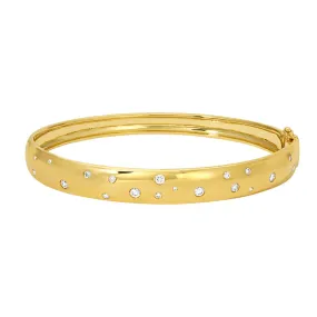 KARA DIAMOND INLAY GOLD BRACELET