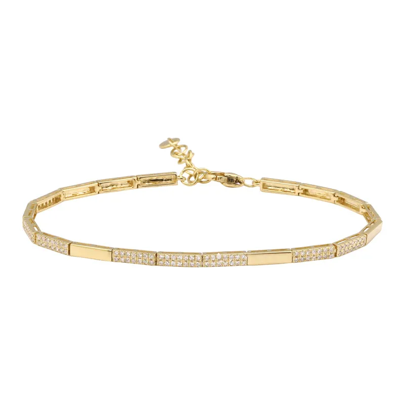 KELSEY BAR STATIONED BRACELET